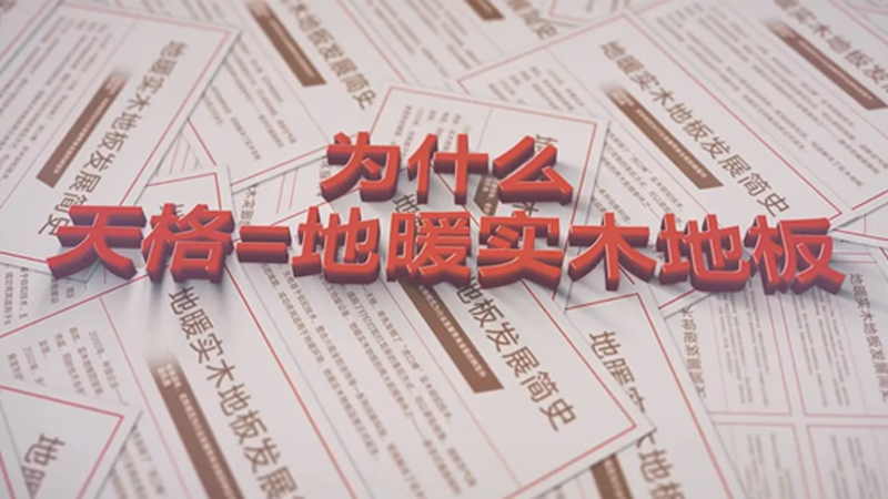 發(fā)明推廣品類 創(chuàng)新服務(wù)迭代 | 為什么“天格”被公認(rèn)為是地暖實(shí)木地板的代名詞？